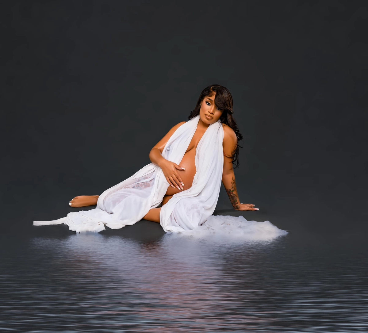 Fondo de textura gris oscuro abstracto para fotografía