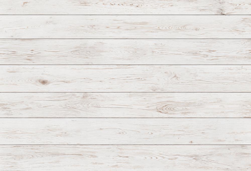 Kate White Wood Plank Floor Printed Backdrop Designed by Kate Image