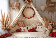 bohemian tents SALE Kate Spring Boho Romantic Floral Tent Backdrop Designed by Emetselch, Fleece / 12x8ft(3.6x2.4m) how-to-heat-a-tent-9-safe-and-efficient-ways-rbm our backdrops are foldable Samsung Gear S3 armband Farbe:Ringel mauve