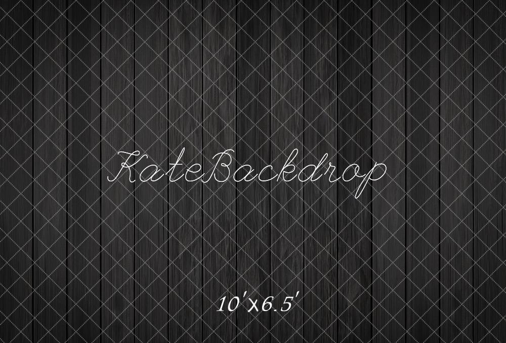 Kate Black Wood Panel Floor Backdrop Designed by Kate Image