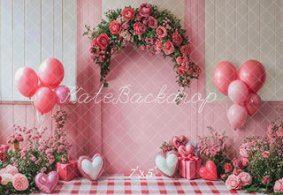 Arco de Rosas de Día de San Valentín con Globos Diseñado por Emetselch