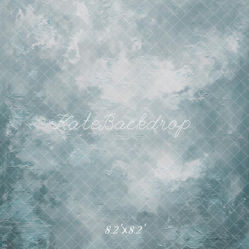 Kate Abstract Texture Blue Backdrop Designed by GQ