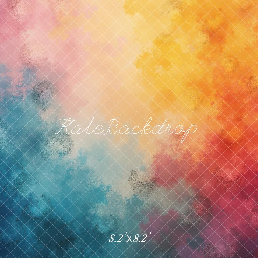 Fondo Abstracto Colorido con Degradado Diseñado por Laura Bybee