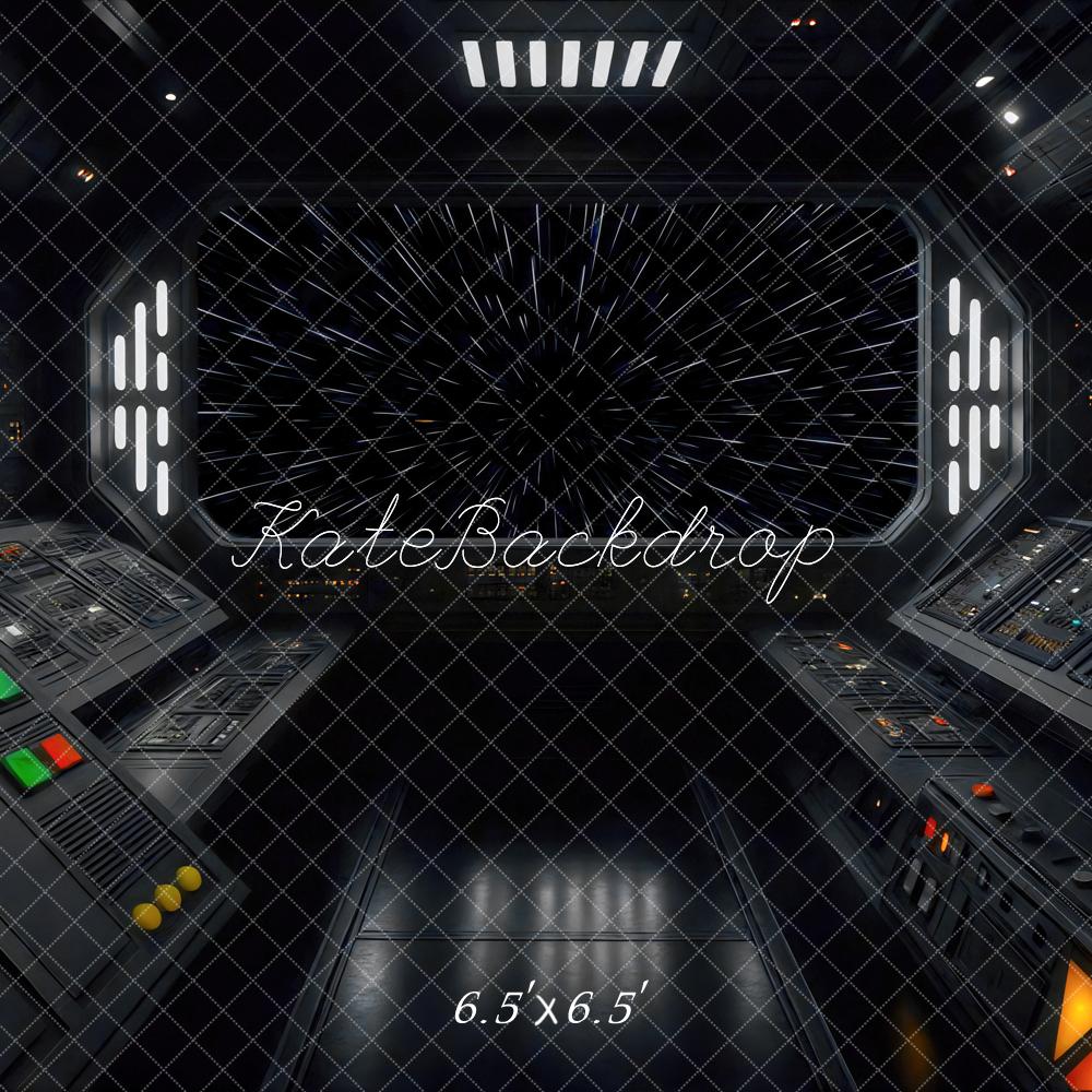 Kate Spaceship Command Center Backdrop Designed by Mini MakeBelieve