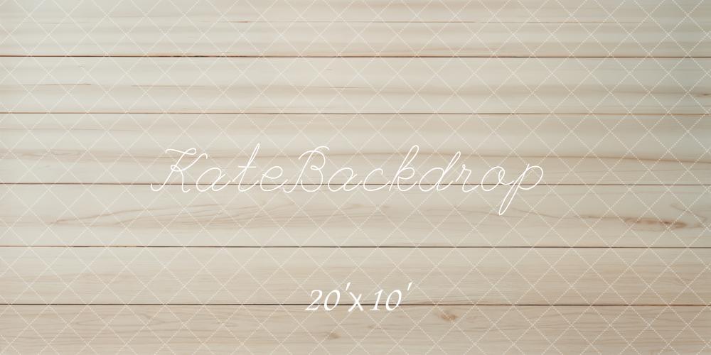 Kate Light Wood Plank Floor Backdrop Designed by Kate Image