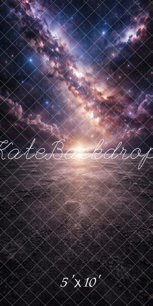 Kate Sweep Cosmic Galaxy Starry Sky Landscape Printed Backdrop Designed by Vertigo Productions