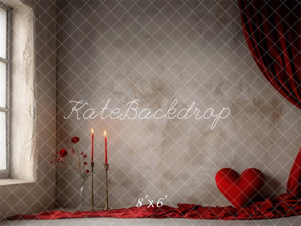 Simple Romantische Hart Foto Achtergrond Designed by Mini MakeBelieve
