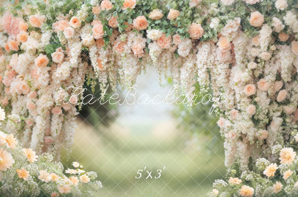 Arco di Fiori da Giardino Primaverile Romantico Designed by Mini MakeBelieve