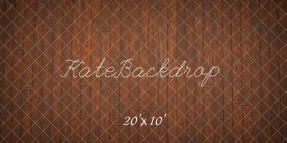 Kate Brown Wood Plank Floor Printed Backdrop Printed Backdrop Designed by Megan Leigh Photography