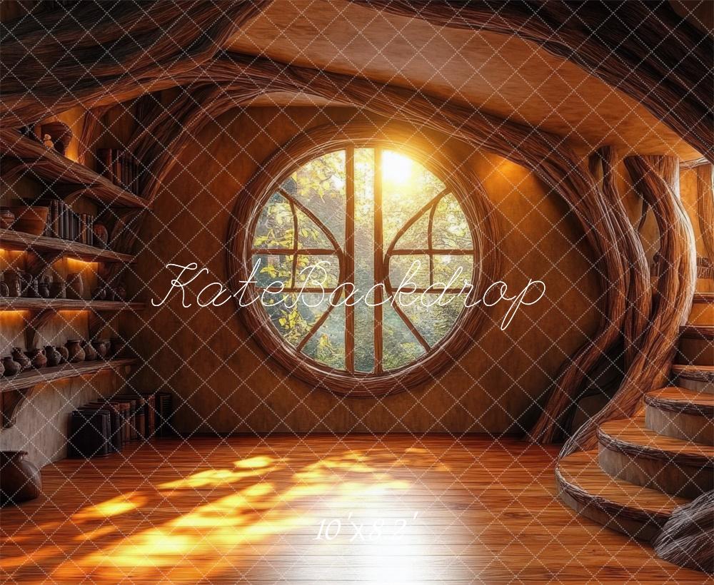 Kate Fantasy Hobbit House Backdrop Designed by Mini MakeBelieve