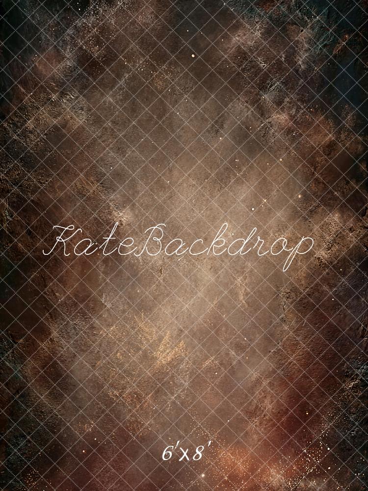 Kate Fine Art Brown Abstract Texture Printed Backdrop Designed by GQ