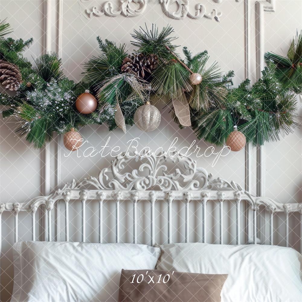 Kate Christmas Headboard Bedroom Backdrop Designed by Mini MakeBelieve