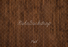 Kate Brown Wood Plank Floor Printed Backdrop Designed by Kate Image