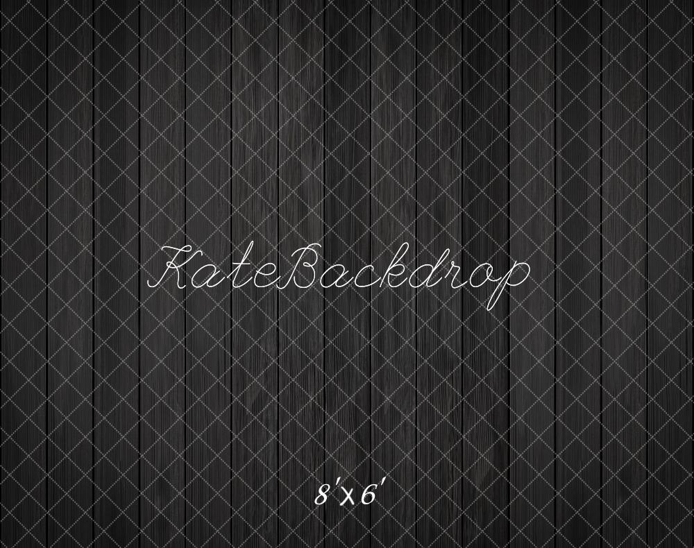 Kate Black Wood Panel Floor Backdrop Designed by Kate Image