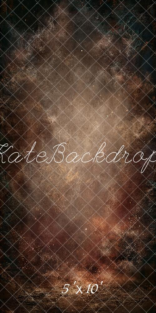 Kate Sweep Fine Art Brown Abstract Texture Printed Backdrop Designed by GQ