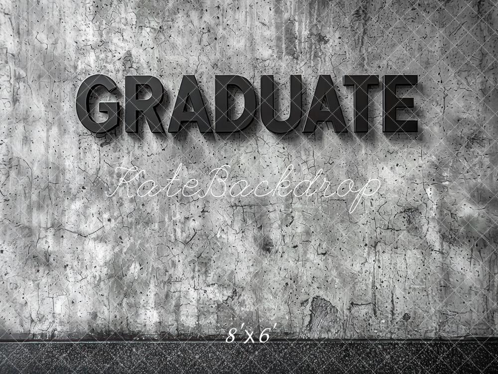 Sfondo in Muratura Cemento Grigio Vintage di Laurea Designed by Mini MakeBelieve