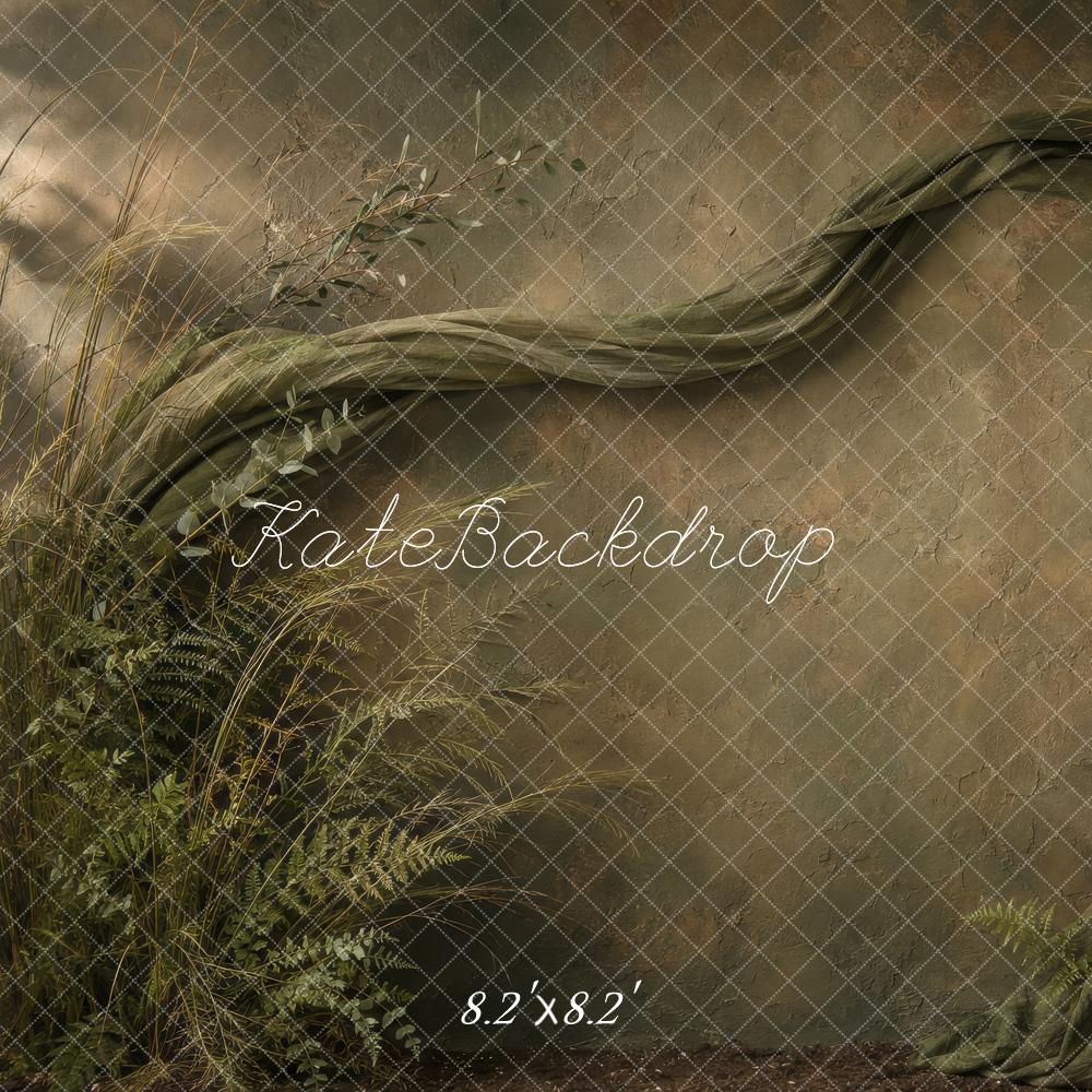 Kate Forest Botanical Arch Green Printed Backdrop Designed by Shutter Swan Studios