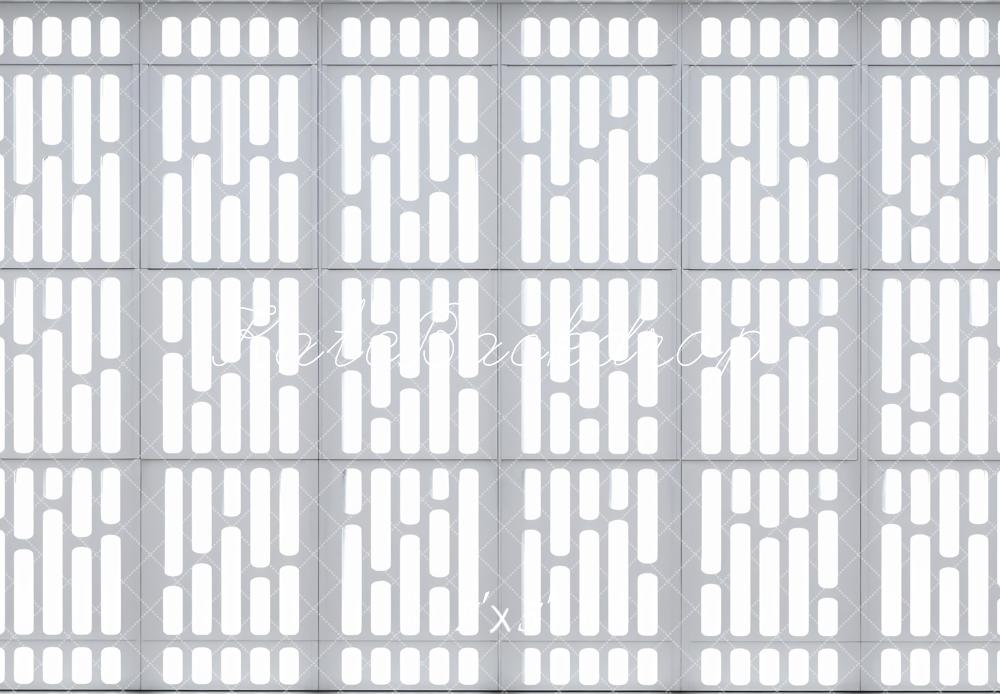 Kate Gray Abstract Sci Fi Wall Printed Backdrop Designed by Mini MakeBelieve