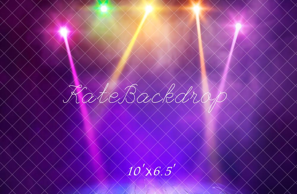 Backdrop Colorido de Luces de Escenario Diseñado por Emetselch