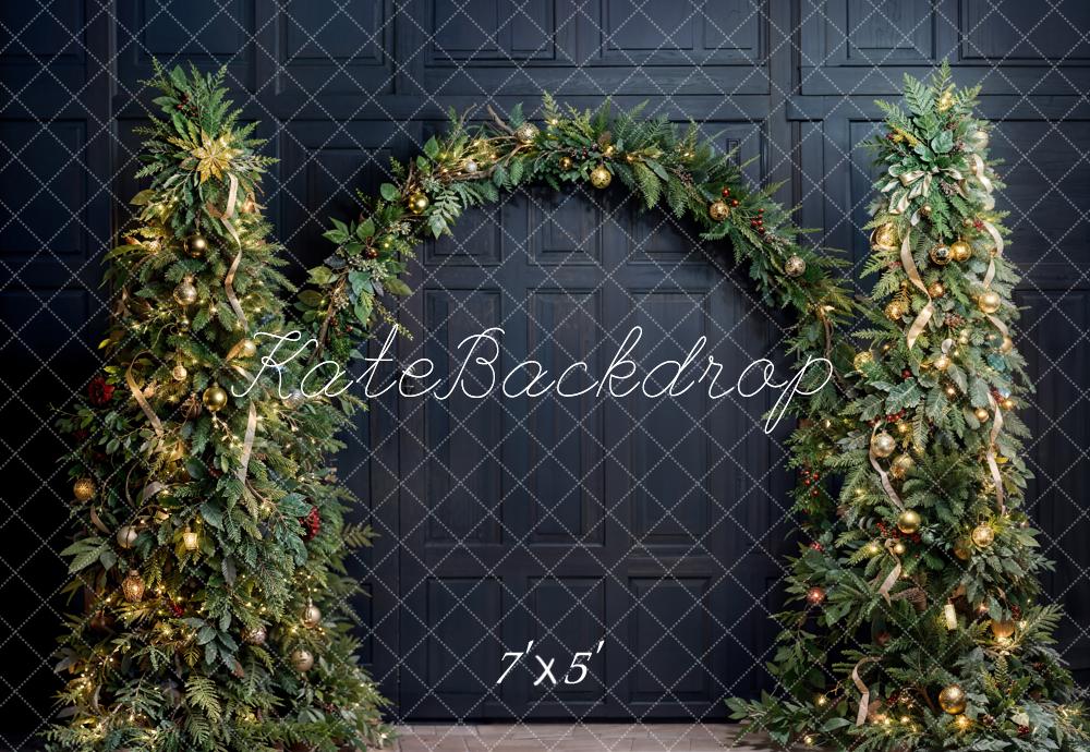Greeniery Backdrop Arch Elegant Holiday Greenery Arch Backdrop
