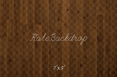 Kate Brown Wood Plank Printed Floor Backdrop Designed by Kate Image