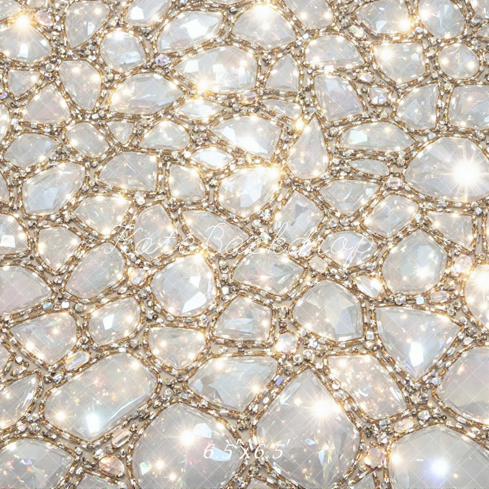 Kate Abstract Texture White Floor Printed Backdrop Designed by Mini MakeBelieve