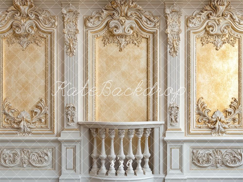 Kate Elegant Baroque Vintage Wall Backdrop Designed by Mini MakeBelieve