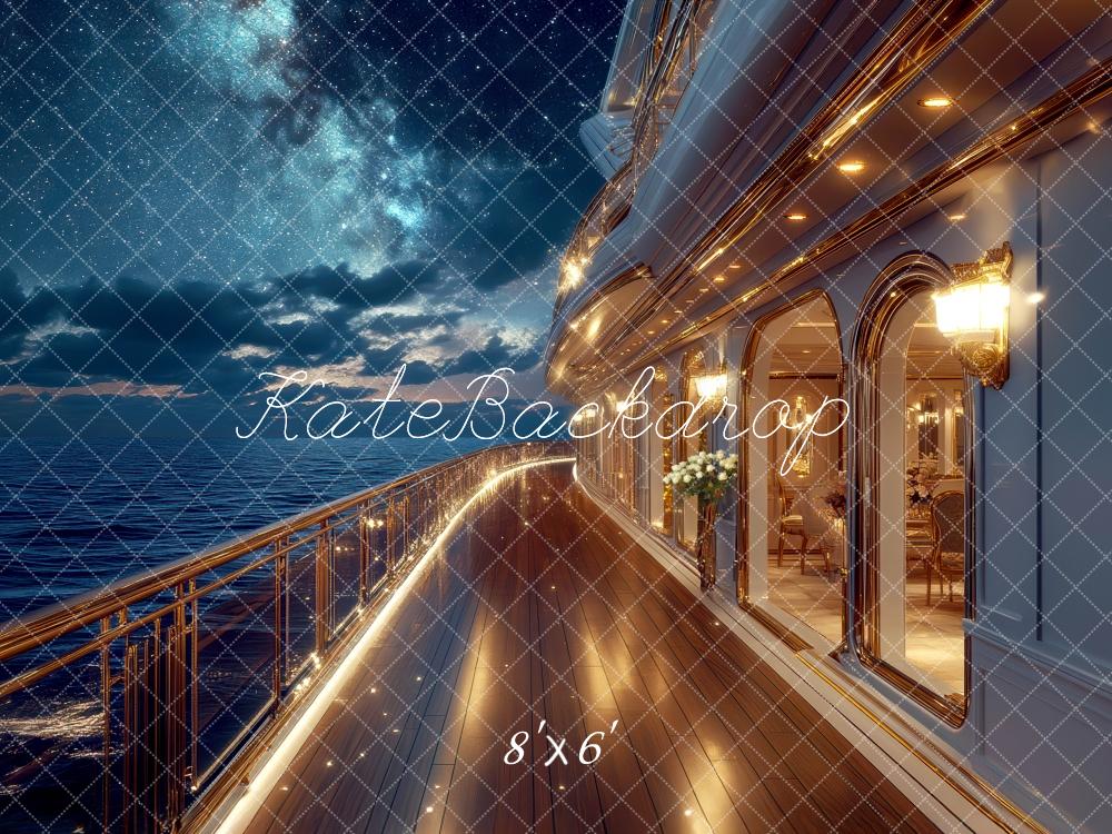 Kate Luxury Ship Cruise Night Sky Backdrop Designed by Mini MakeBelieve