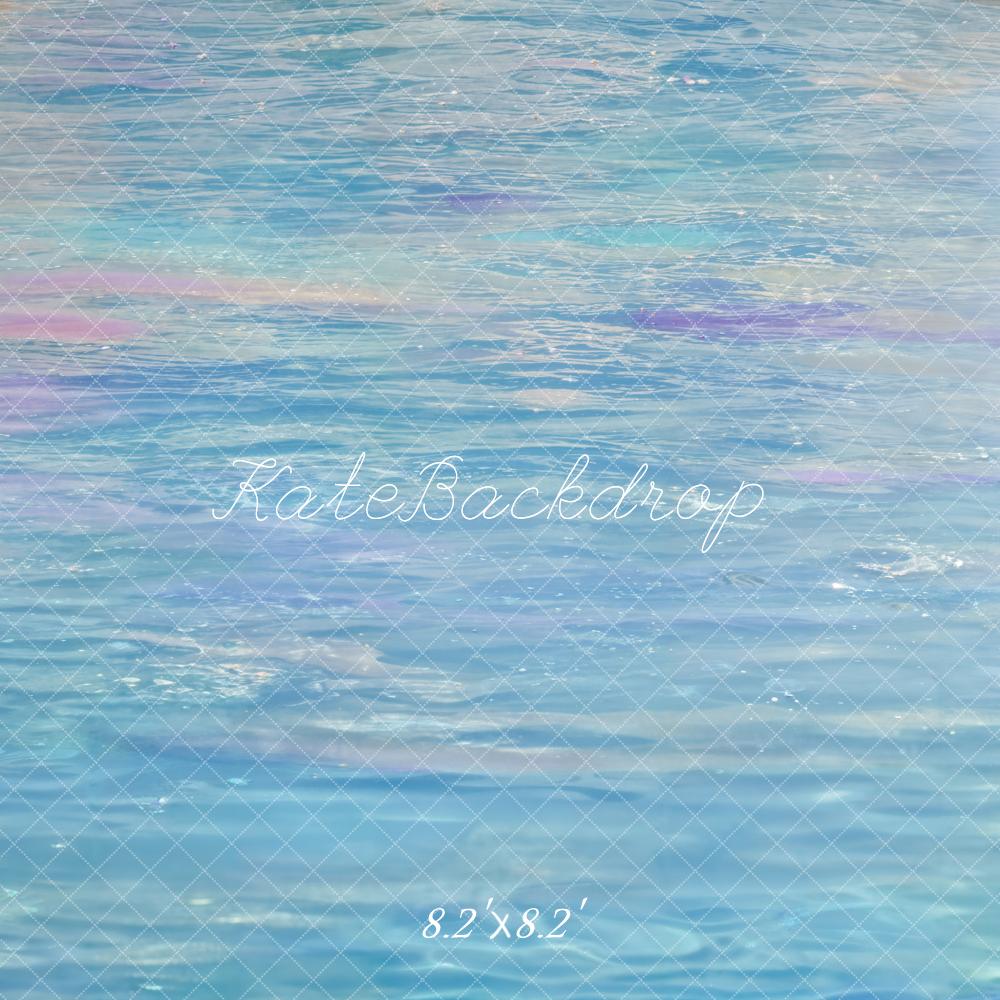 Fondo de Suelo de Gradiente Azul Acuarela Diseñado por Emetselch