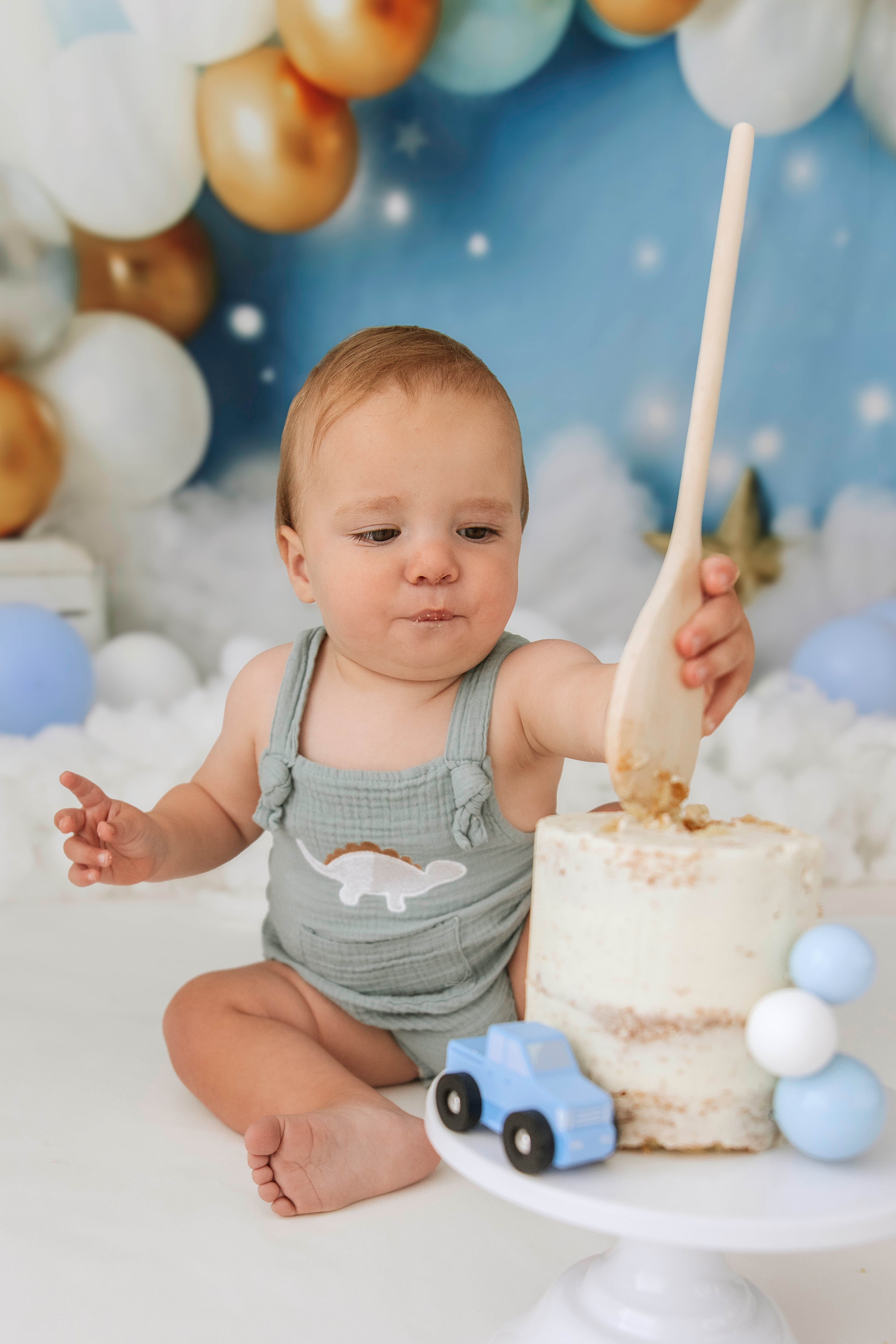 Blue First Birthday