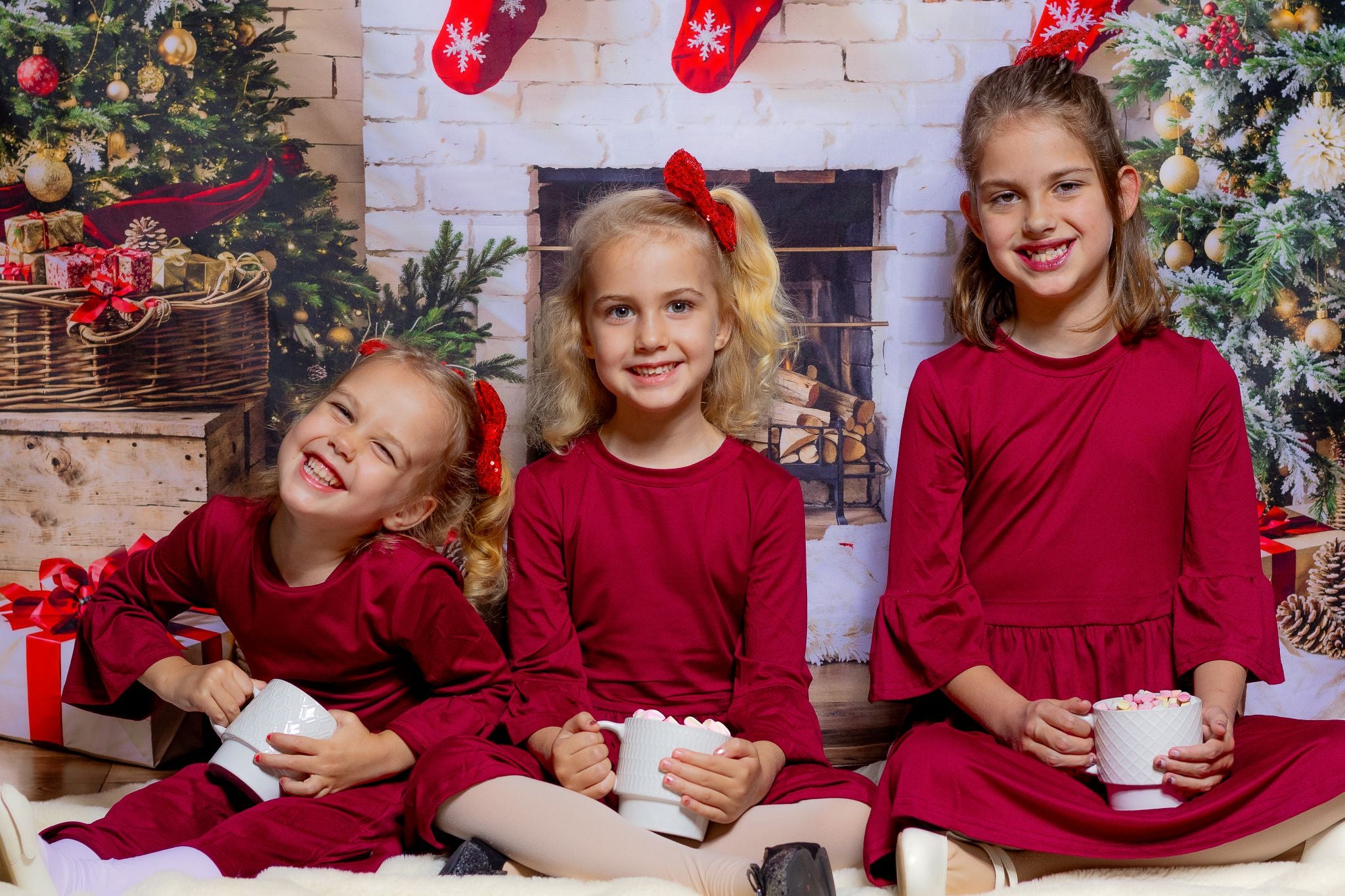 1. Christmas Cocoa 2. Waiting for Christmas 3. First Communion 4. Sleepy Beauty