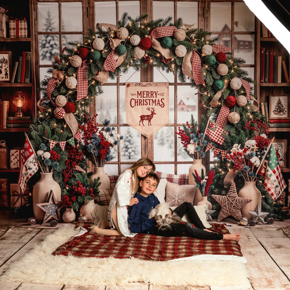 Christmas backdrop inspiration