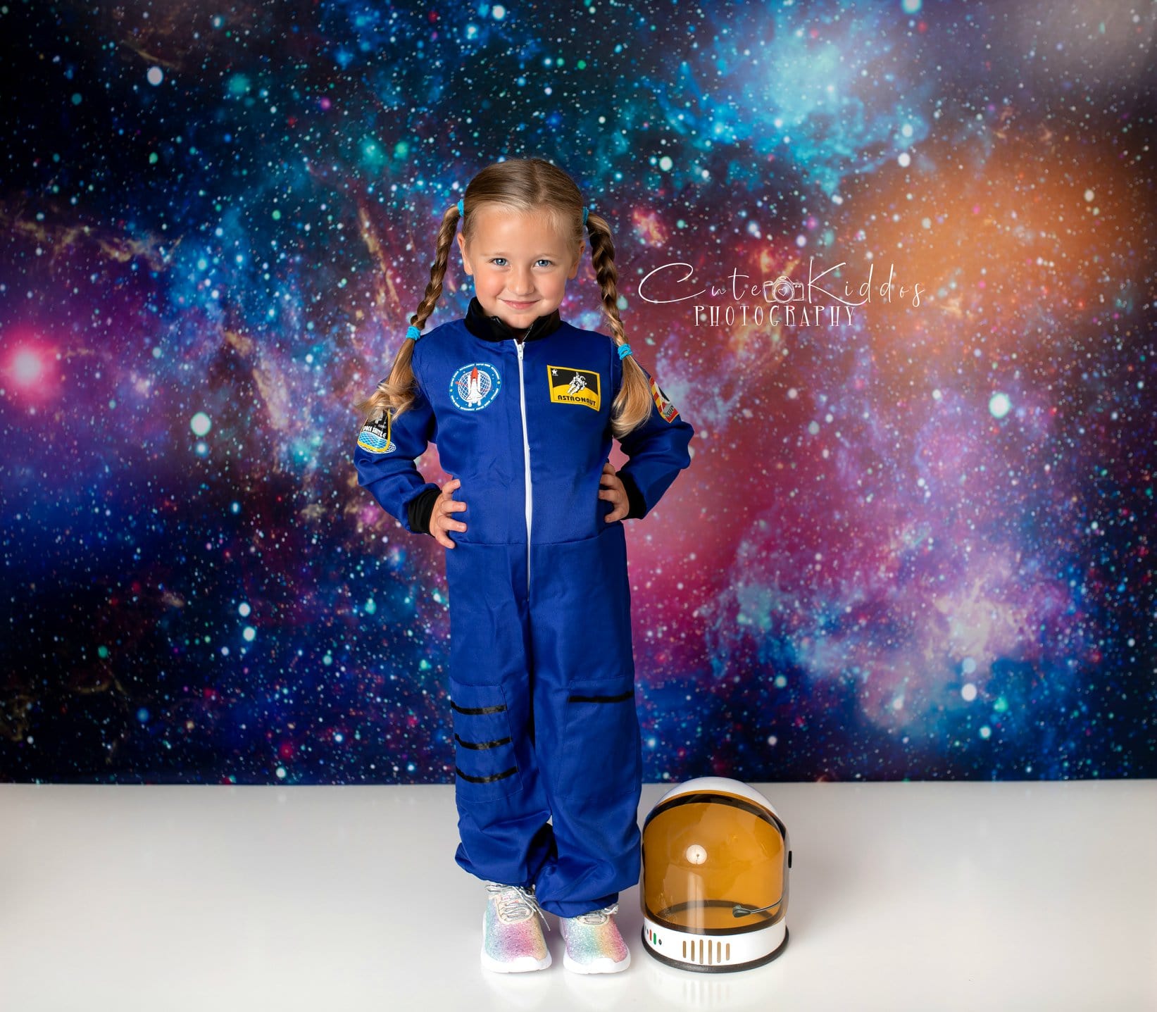 Kate Colorful Galaxy Outer Space  Backdrop for photography