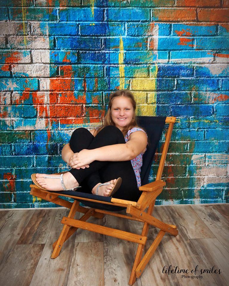 Kate Graffiti Brick Wall Backdrop for Photography