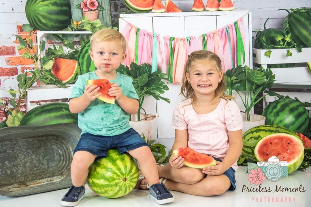 Kate Summer Watermelon Shop Backdrop Designed by Jia Chan Photography
