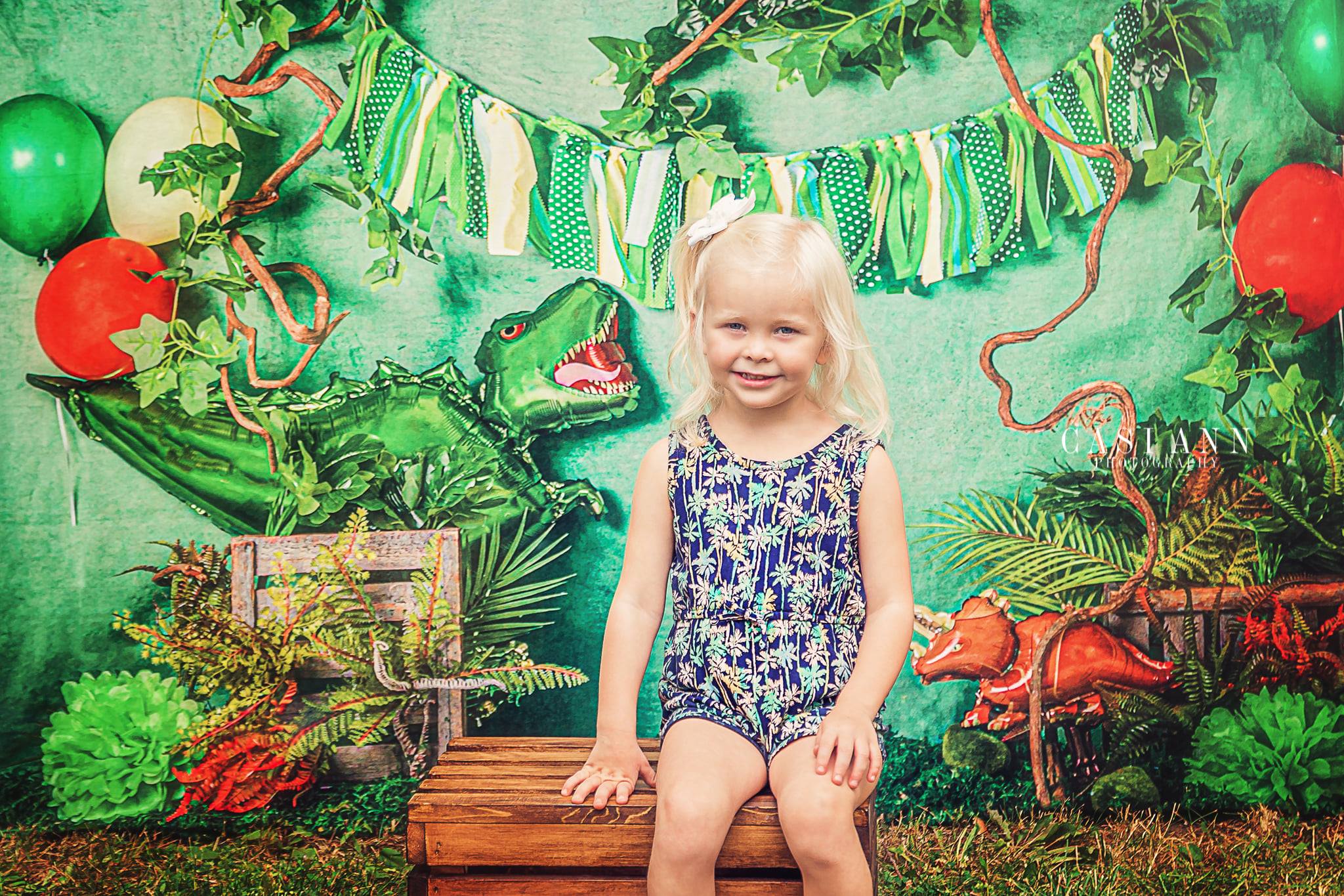Kate Wild Dinosaur Backdrop Designed by Jia Chan Photography