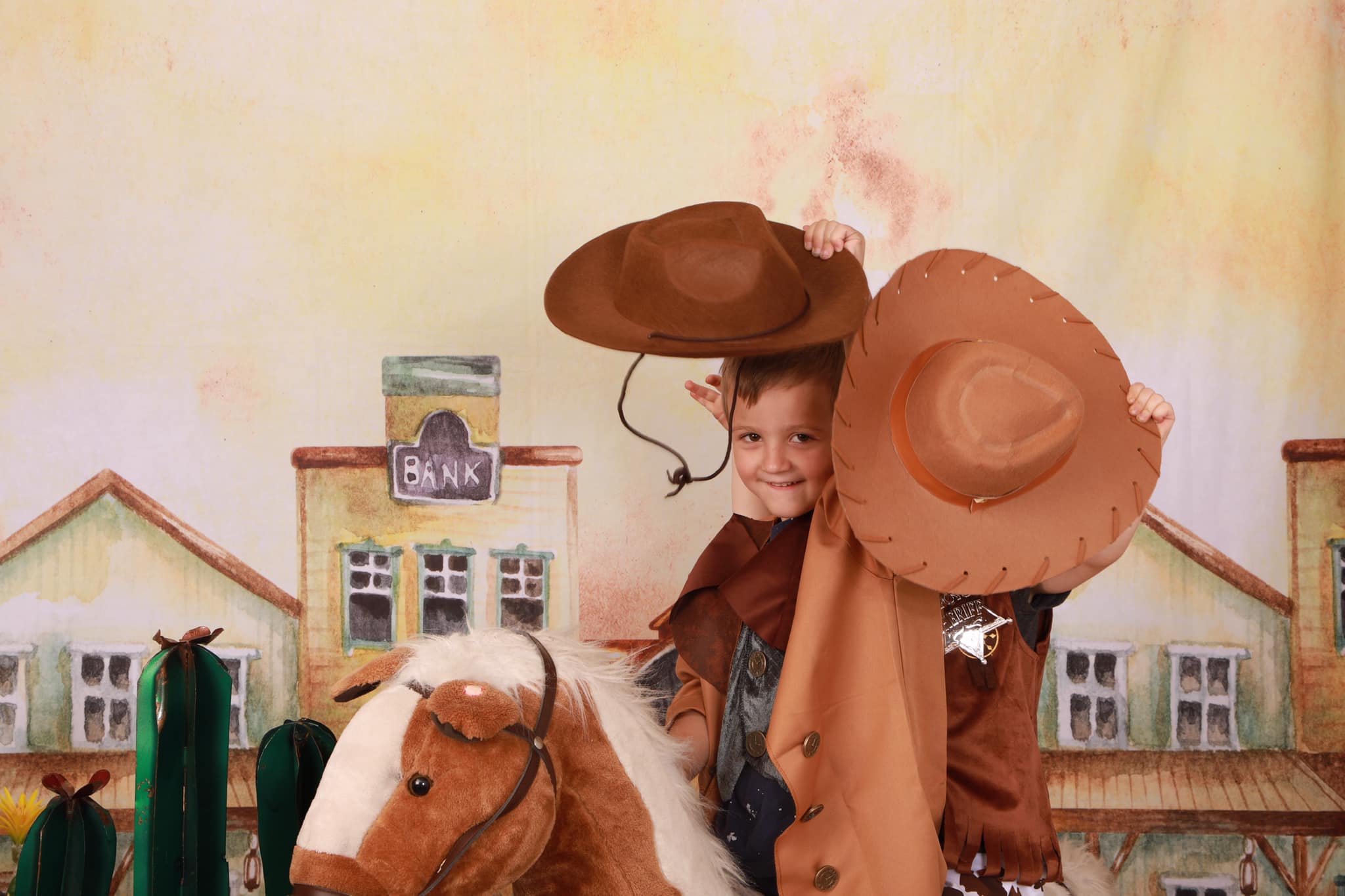 Kate  Western Town Backdrop Designed by Megan Leigh Photography