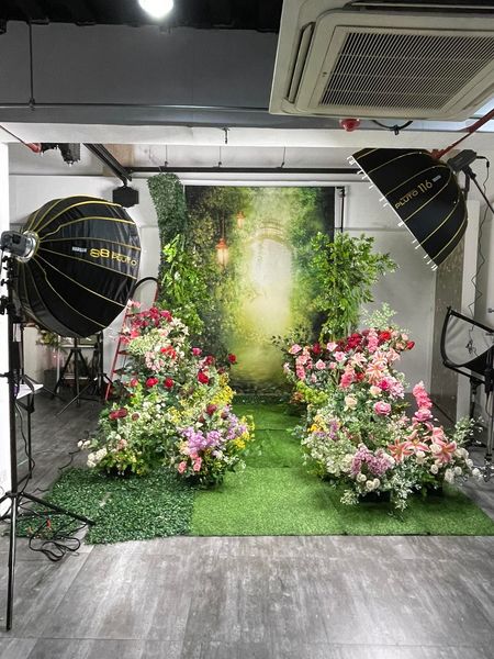 Kate Spring Green Dreamlike Fairytale Backdrops for Photoshoot