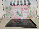 Kate Transparent PVC Reflective Clear Floor Mat for Cake Smash - Kate Backdrop
