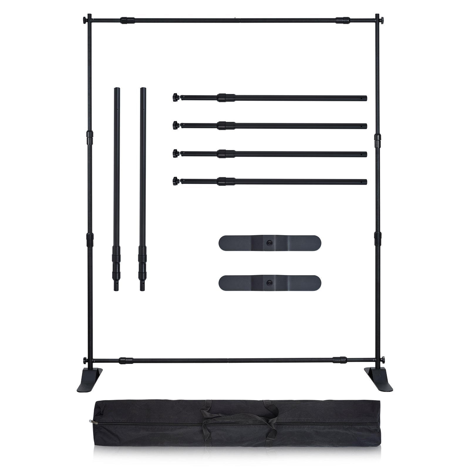 Kate 20x10ft (6x3m) Photography Backdrop Frame Stand Kit for Room Set  (including 8 clips + one carrying case)