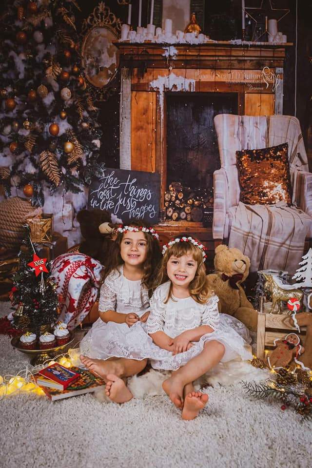 Katebackdrop£ºKate Vintage Christmas Backdrop for Family Photography