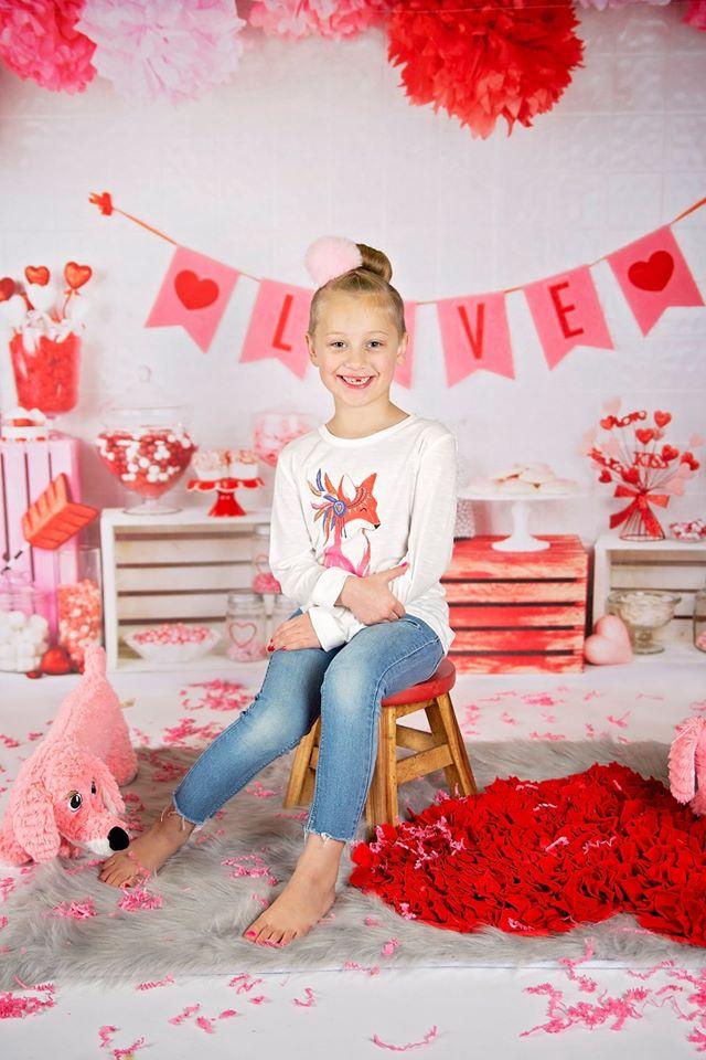 Katebackdrop£ºKate Valentine Sweet Shoppe Backdrop designed by Arica Kirby