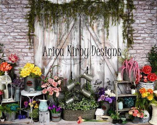 Katebackdrop鎷㈡綖Kate Spring Blooms Flower Decorations Backdrop Designed By Arica Kirby