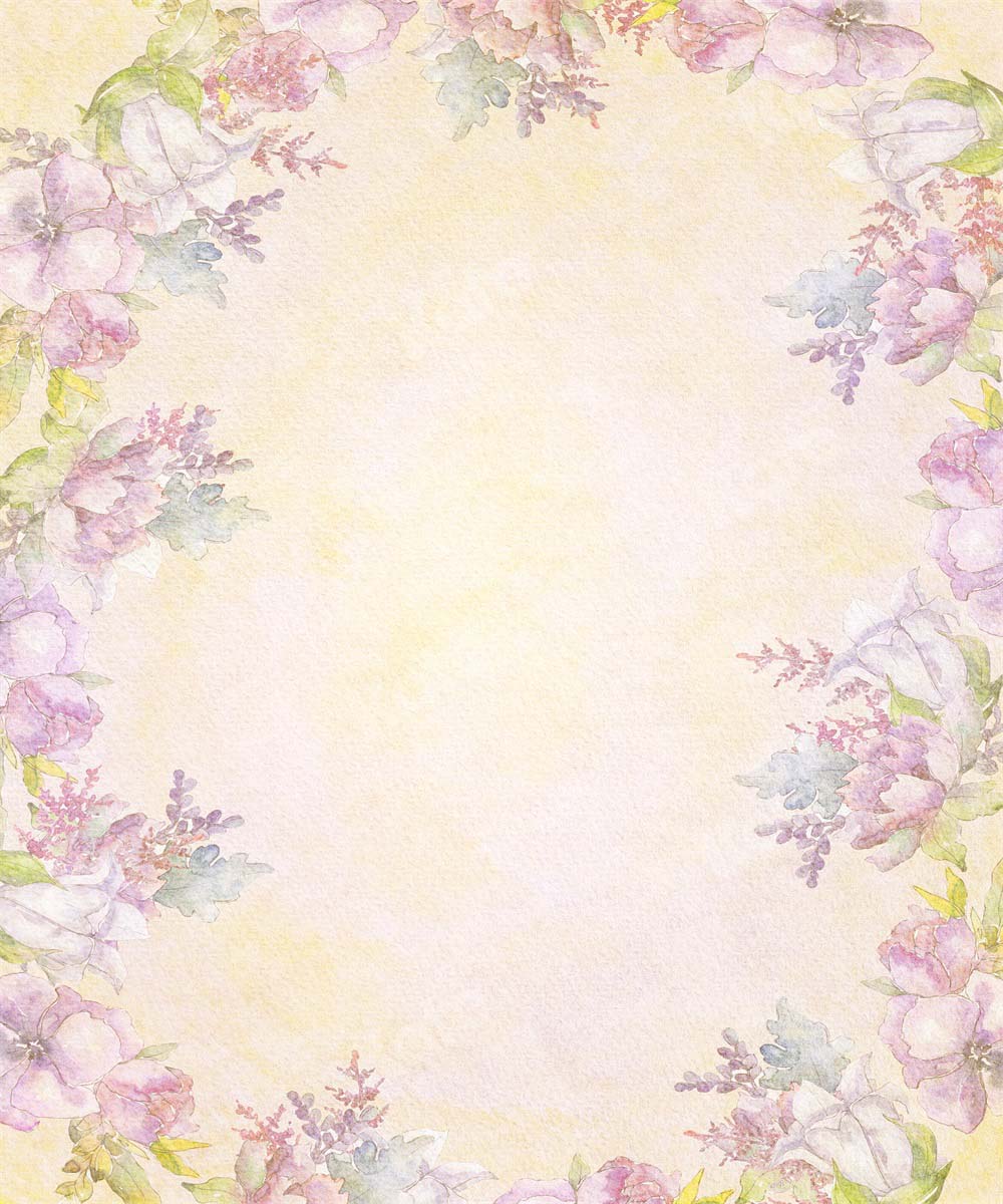 Kate Summer/Spring Backdrop Retro Floral Texture Designed by Chain Photography