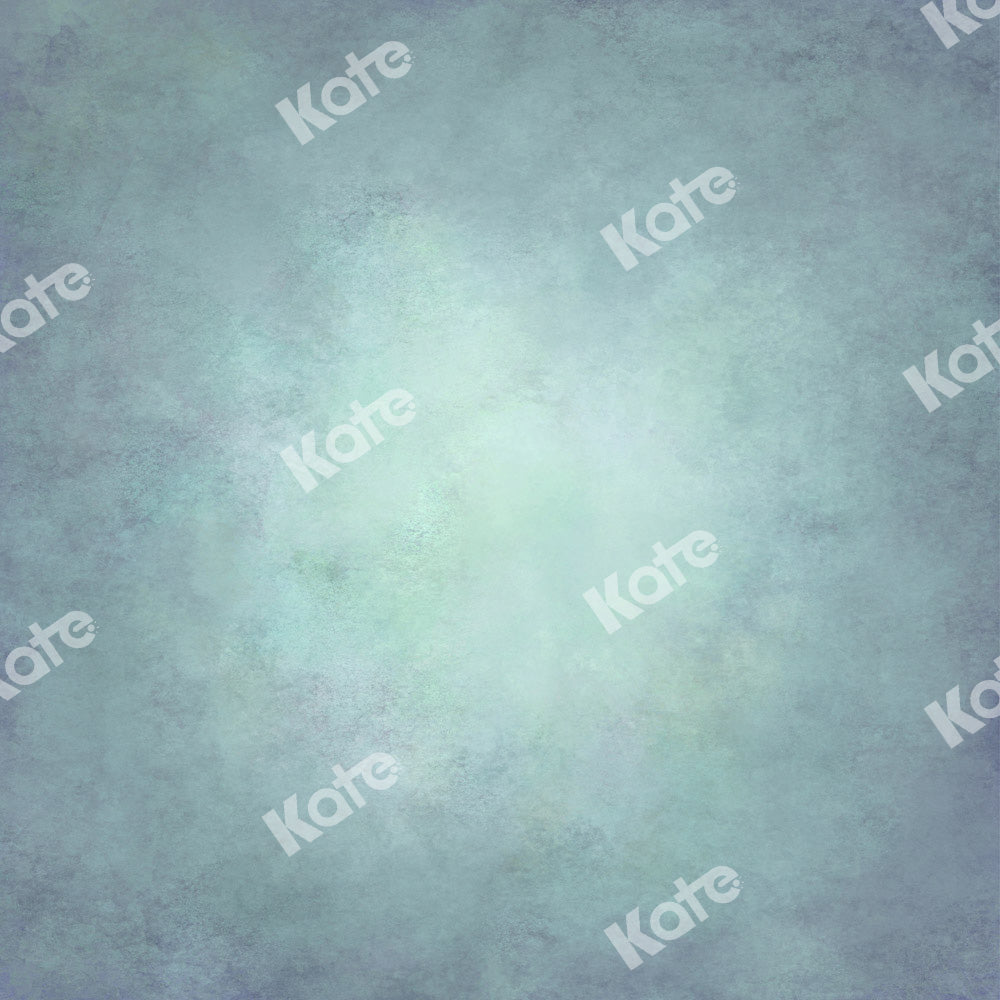 Kate Abstract Backdrop Light Blue/Teal/Gray Green Designed by Chain Photography