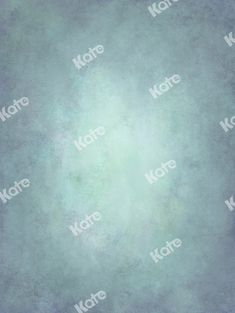 Kate Abstract Backdrop Light Blue/Teal/Gray Green Designed by Chain Photography