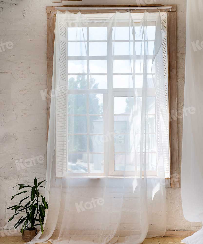 Kate Summer Backdrop Window Curtain Elegant Designed by Chain Photography