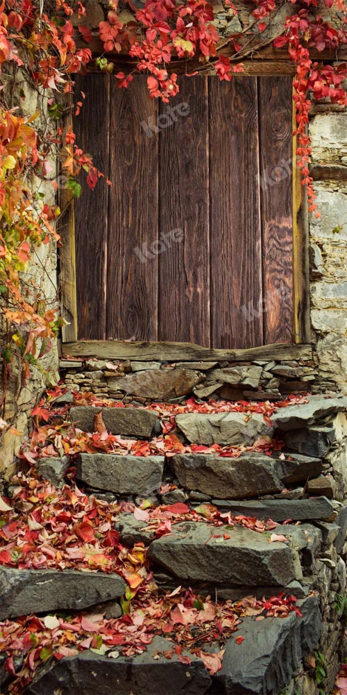 Kate Autumn Backdrop Outdoor Barn Retro Stone Designed by Chain Photography