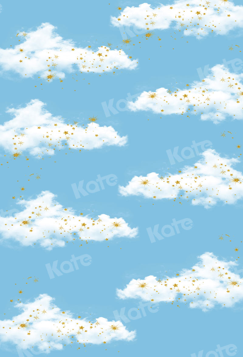Kate Blue Sky Backdrop White Cloud Summer for Photography
