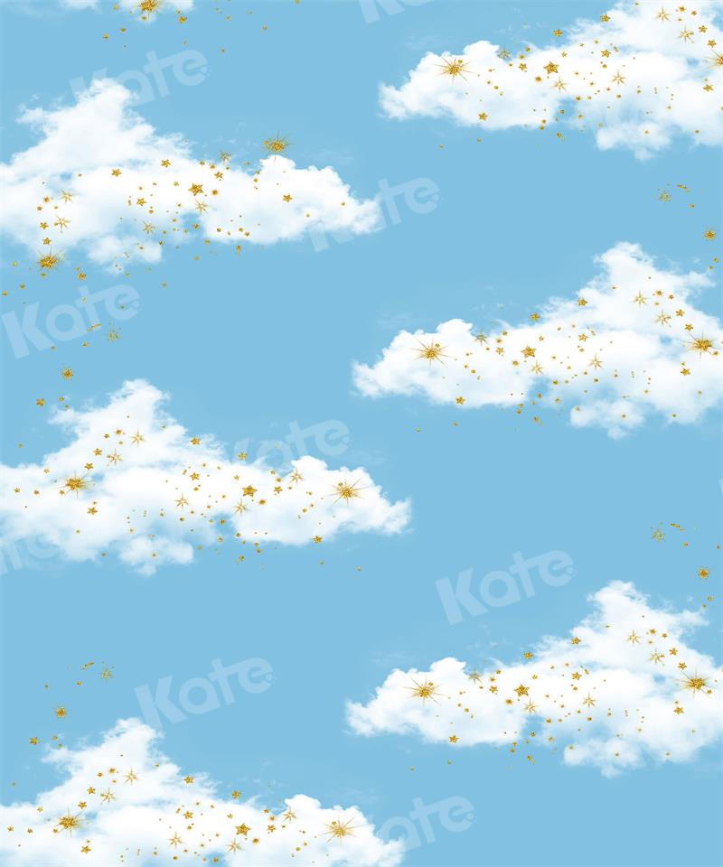 Kate Blue Sky Backdrop White Cloud Summer for Photography